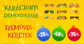 Karácsonyi szemüvegvásár a Pan-Optikában!